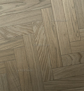 Инженерная доска Greenline DELUXE (английская ёлка) 104 сиена